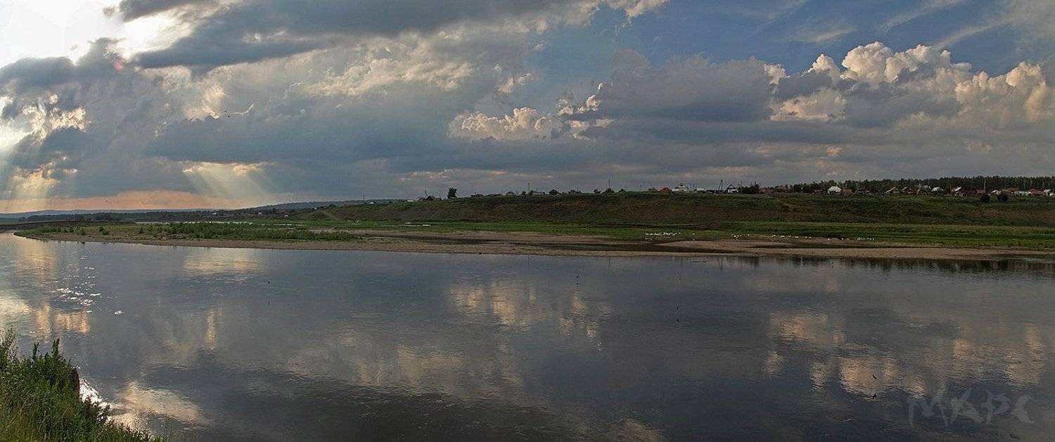 пейзаж деревня лето башкортостан, Шангареев Марс