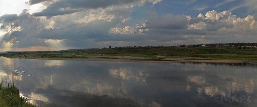 Лето в деревне.