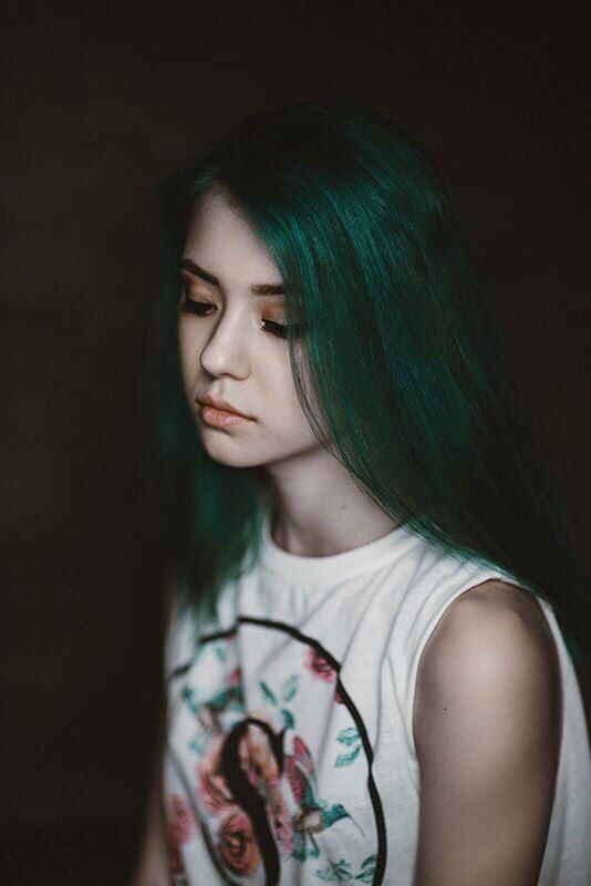 портрет, жанр, лицо, лица, женщина, девушка Русалка фото превью