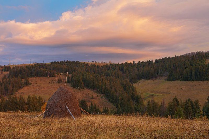 осень горы карпаты рассвет ОСЕНЬЮ... фото превью
