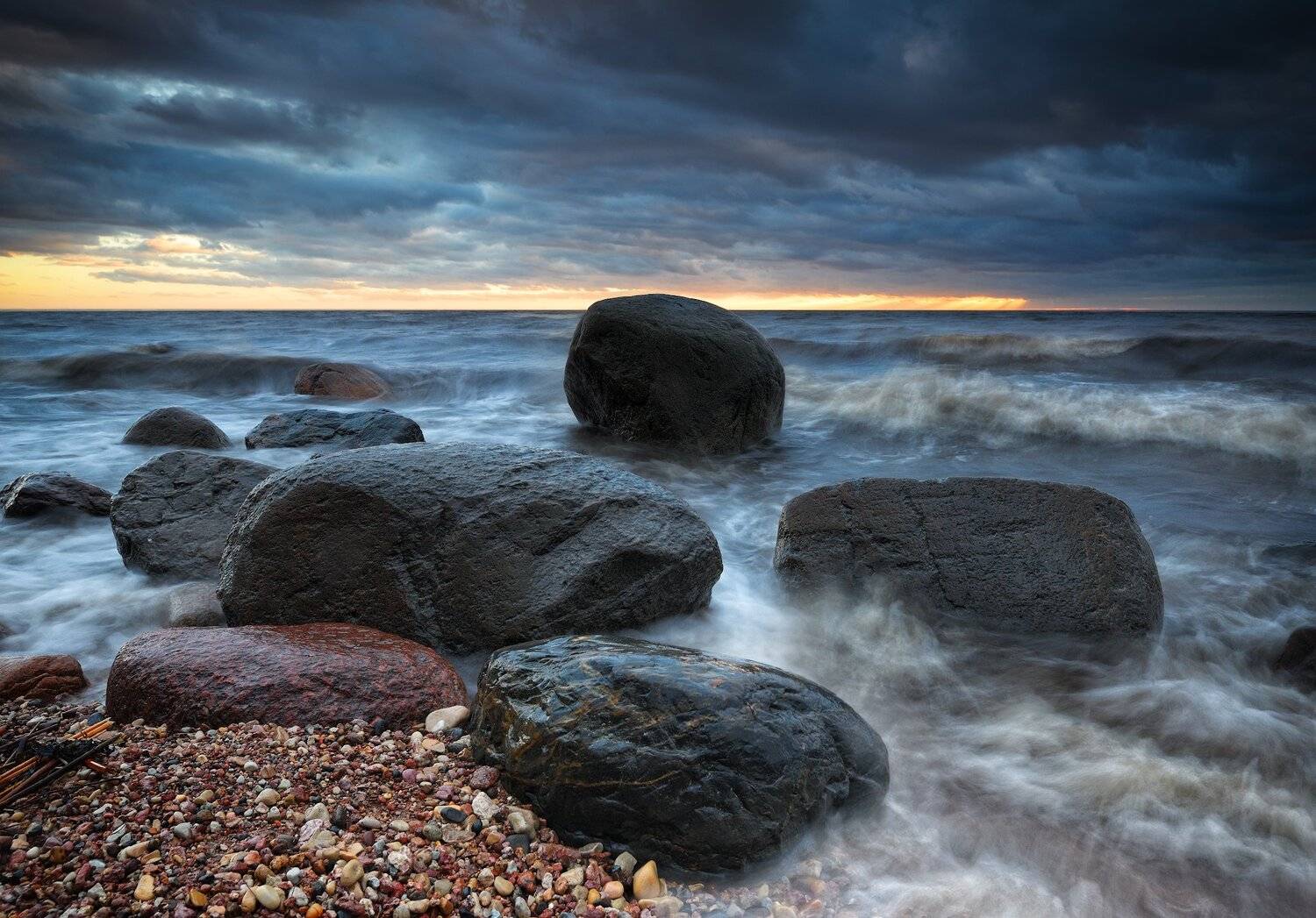 пейзаж море пляж, Алексей Мельситов