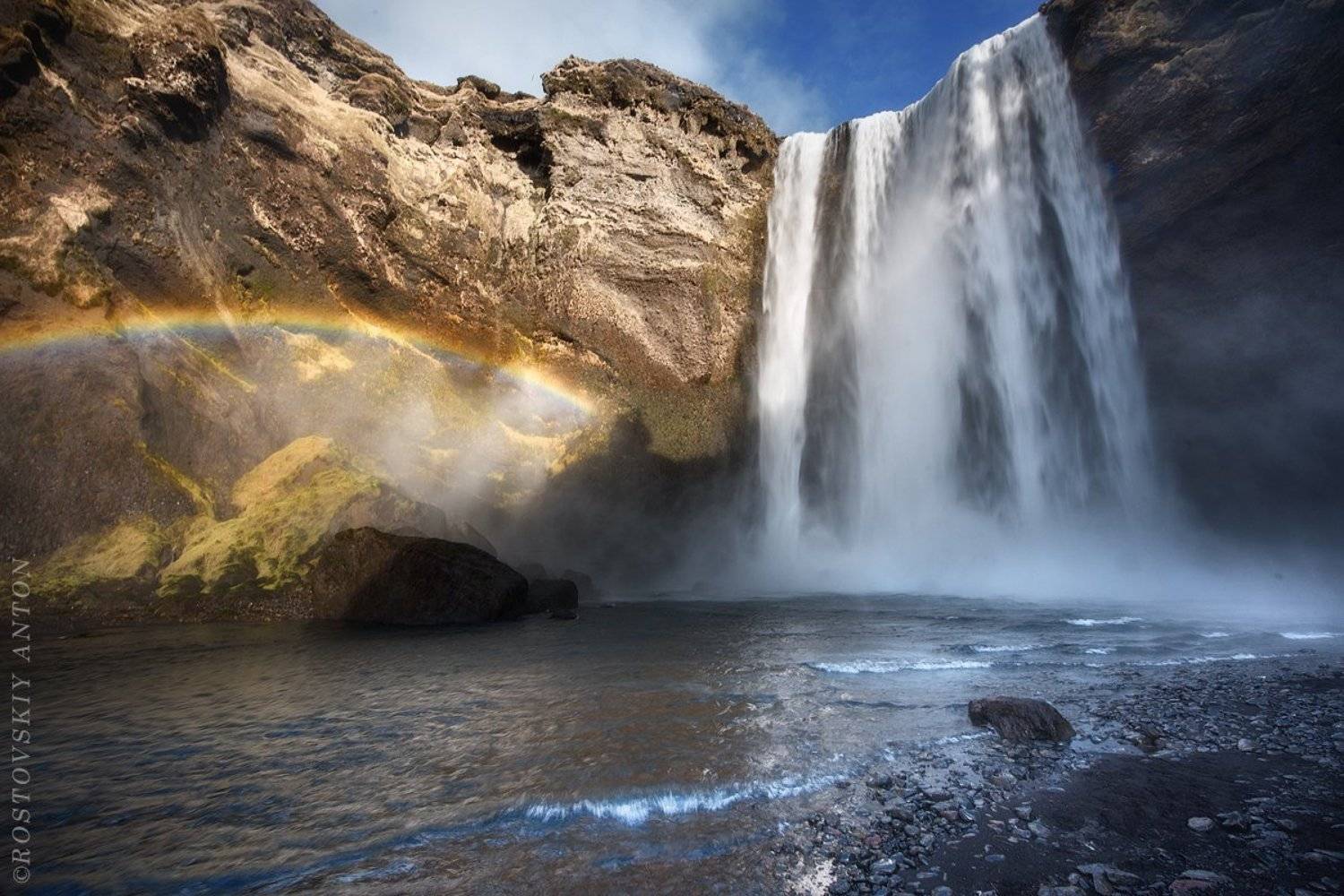 Скогафосс, Skogafoss, Антон Ростовский