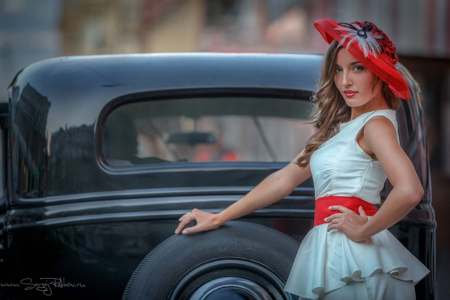 шляпка, сергейрехов, модель, девушка, красота, Сергей Рехов