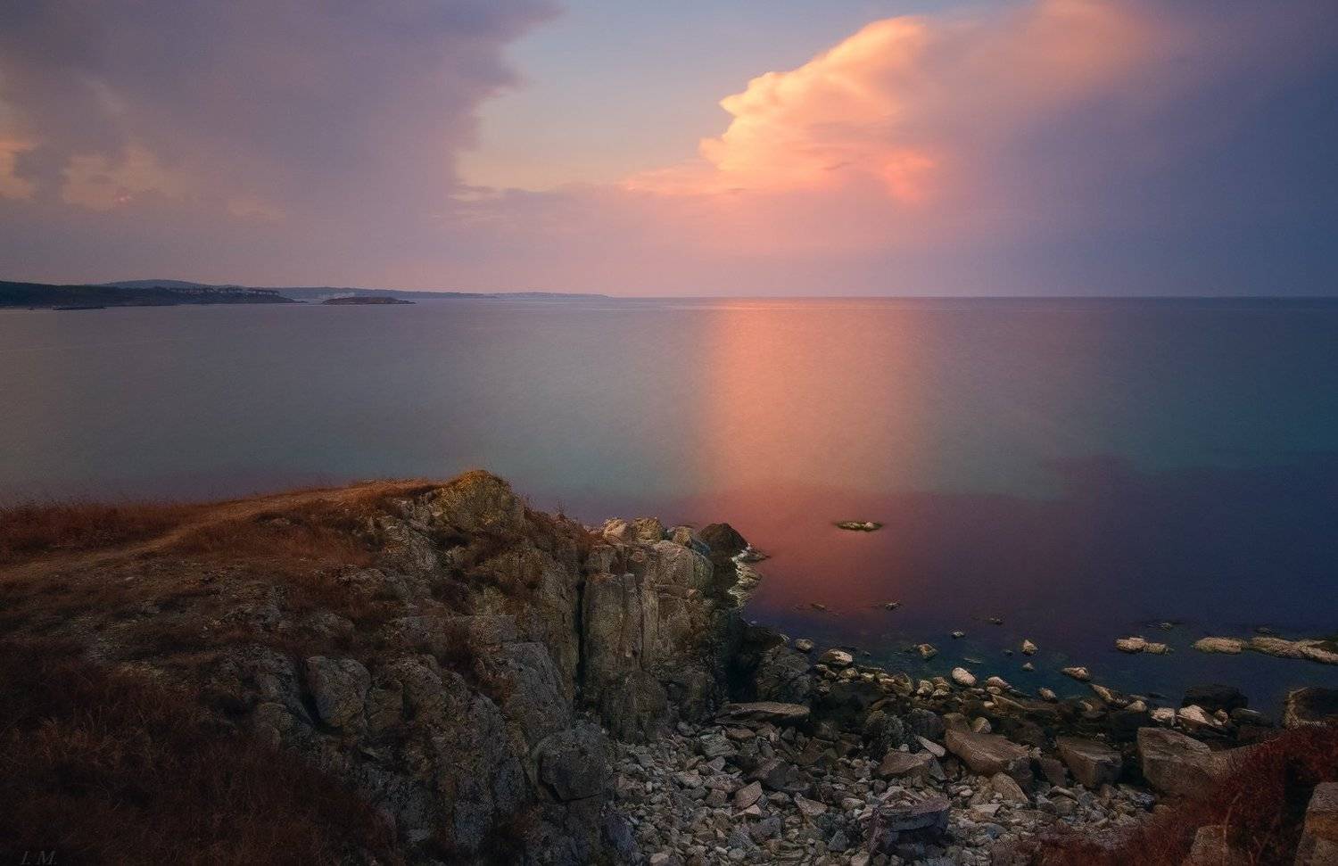 Bulgaria, Dunes, Arkutino, rocks, sea, black sea, evening, Болгария, дюны, Аркутино, вечер, тучка, Черное море, скалы, cloud, light, nd1000, long exposure, , I'M
