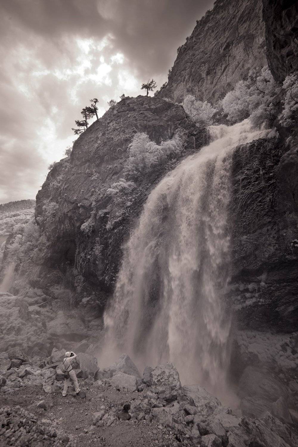 водопад,путешествие,пейзаж, ущелье,скалы,, Олег Грачёв