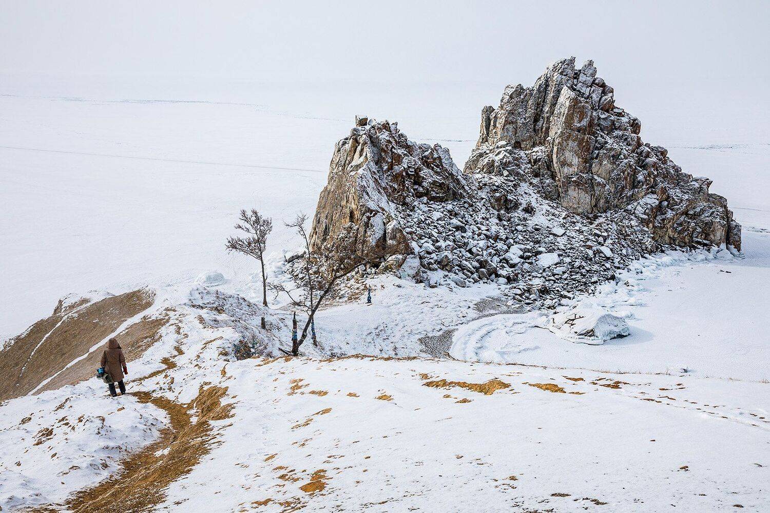 Байкал, лед, Ольхон, Власов Егор