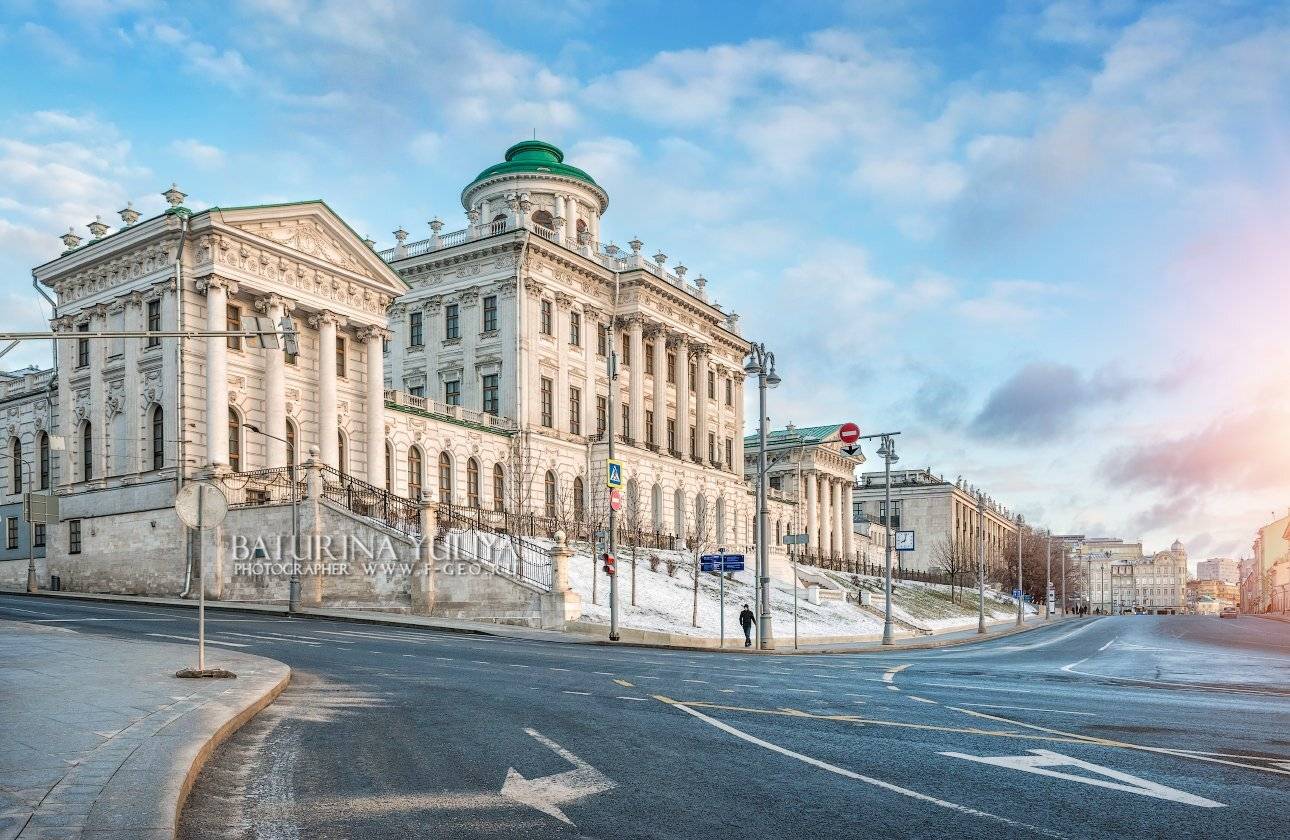 москва, дом пашкова, утро, архитектура, Юлия Батурина