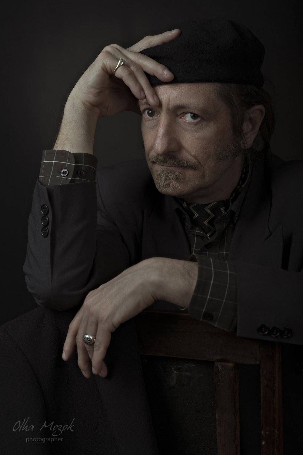 фото, фотография, фотопортрет, фотостудия, студийная фотография, Полтава, Украина, художник, поэт, Олег Мингалев, Ольга Мозок, Olga  Mozok