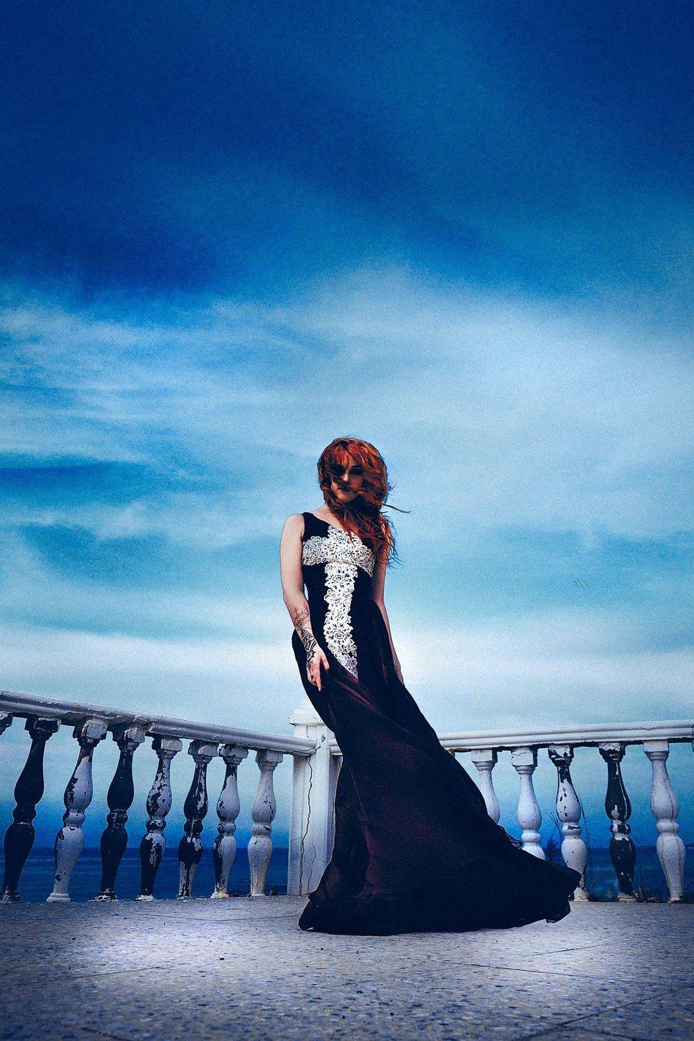 woman, portrait, natural light, sky, Руслан Болгов (Axe)