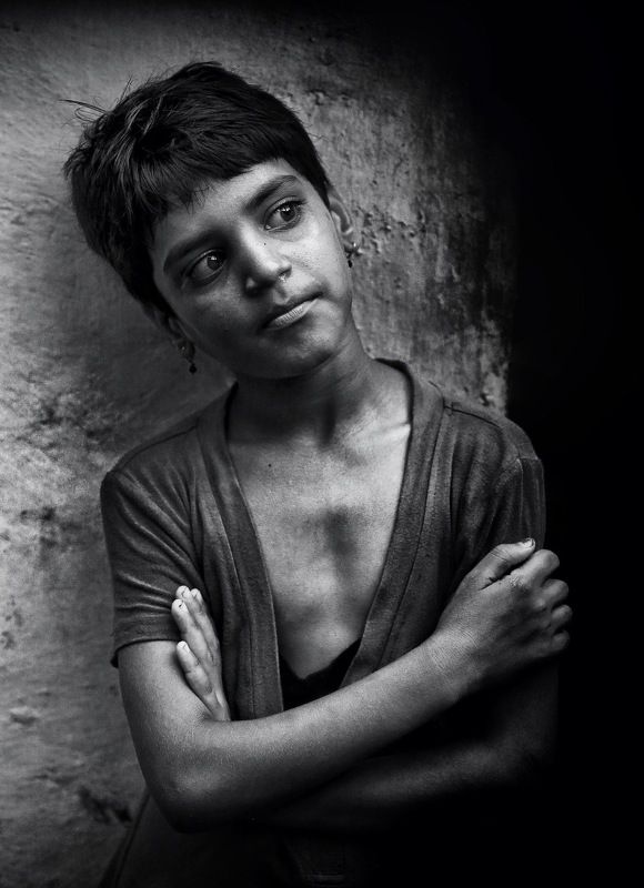 Портрет, лица, жанровый портрет, Roman Mordashev photography, Черно белая фотография Взрослые дети… фото превью