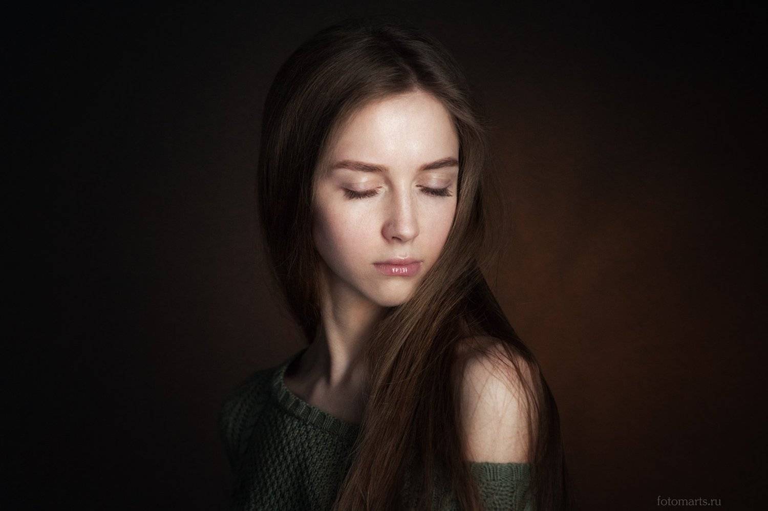 portrait портрет girl, Сергей Мартынов