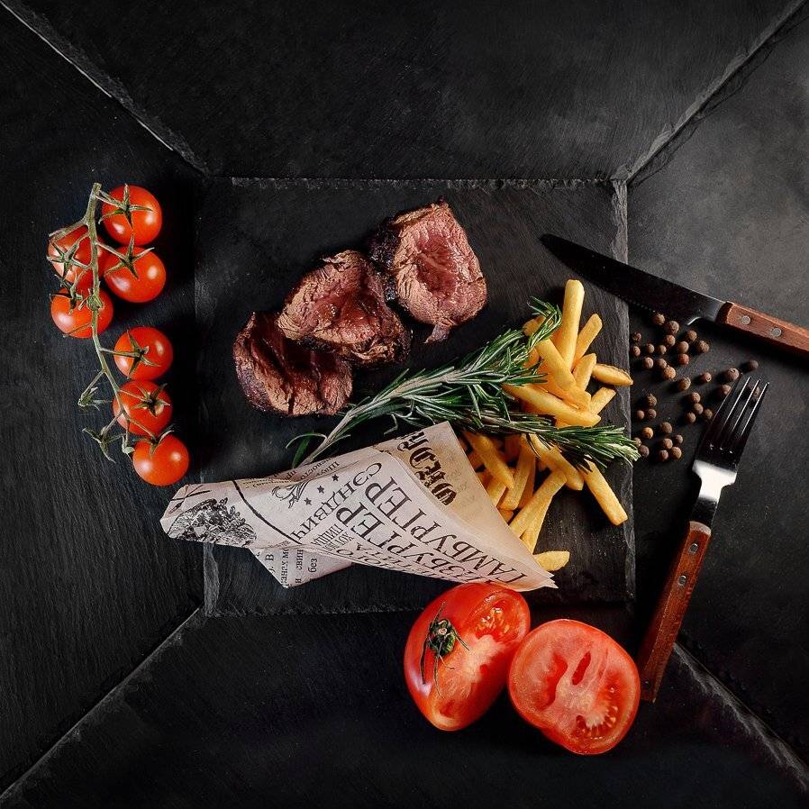 nikon, еда, мясо, томат, картошка, ужин, Дмитрий Писковец