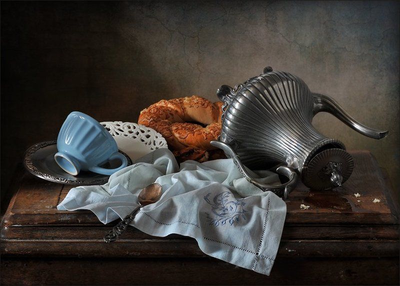 натюрморт Ссора за завтраком. фото превью