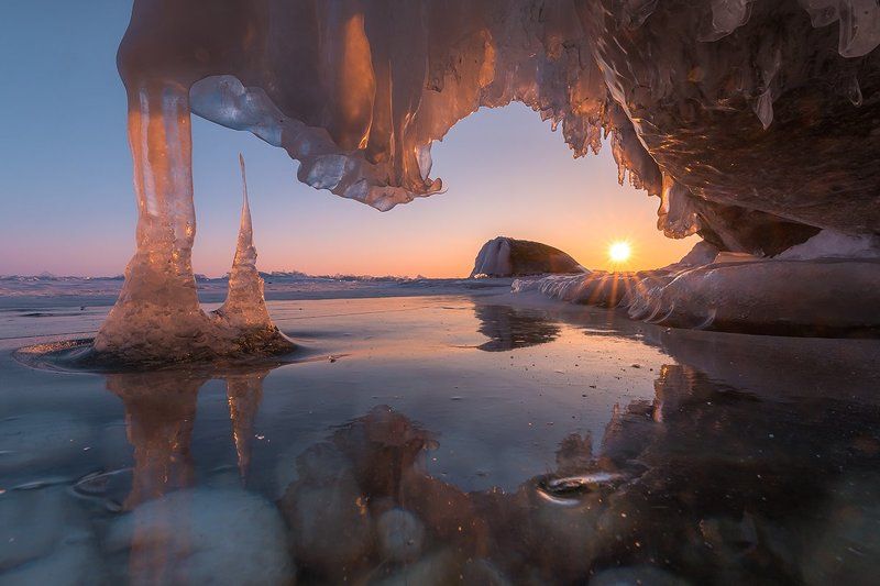 байкал Царство льда и света фото превью