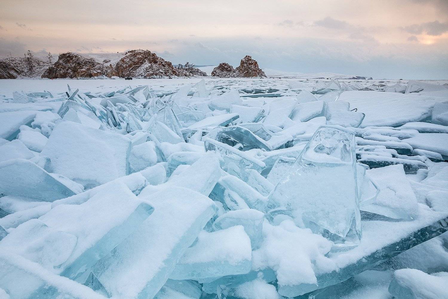 Байкал, лед, Ольхон, Власов Егор