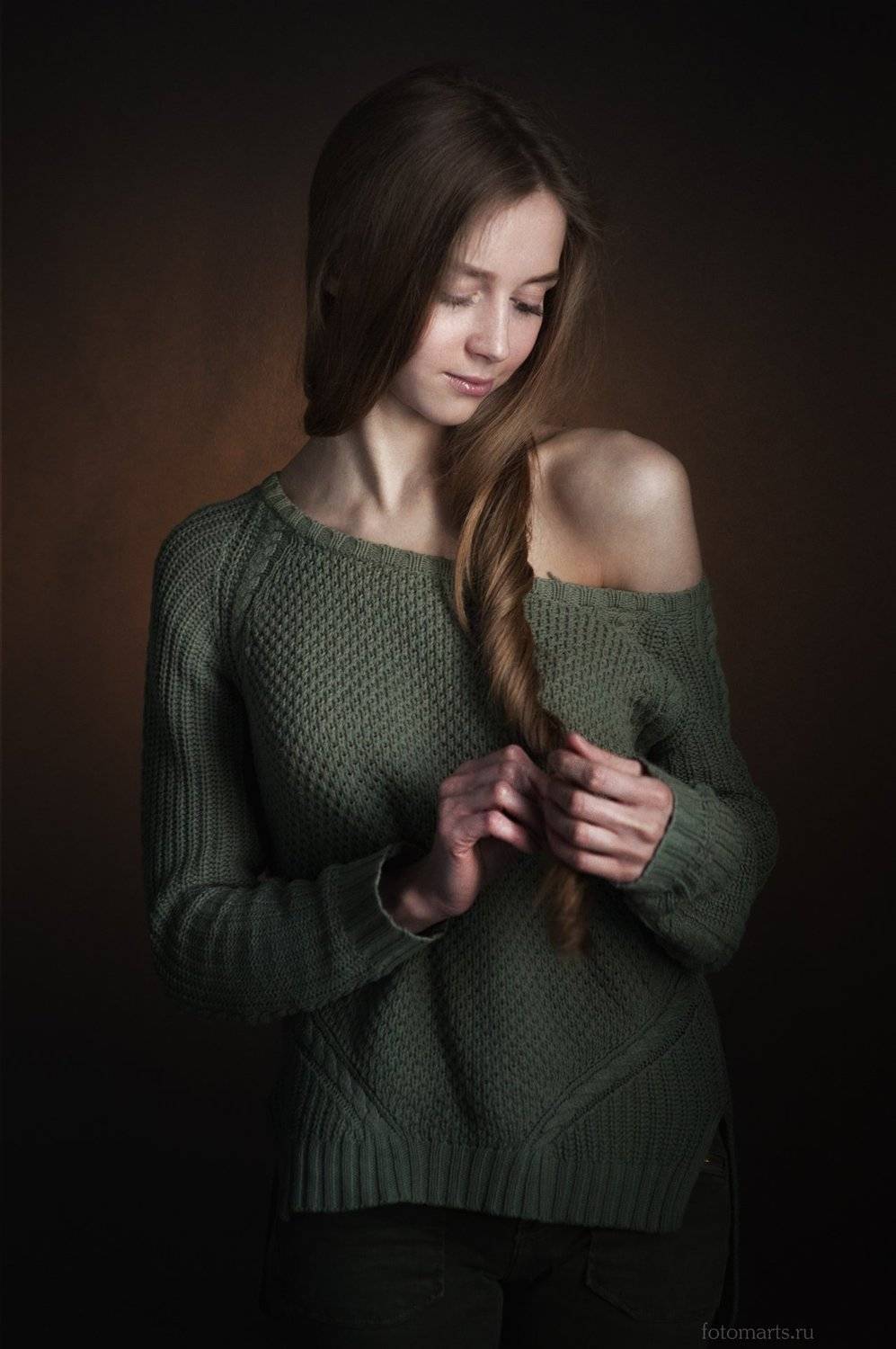 portrait портрет girl, Сергей Мартынов