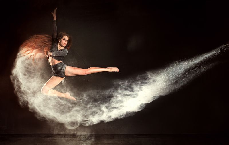 студия, мука, прыжки, jumping, фотошоп Супергерл)) фото превью