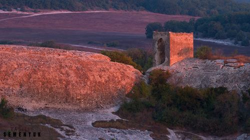 Рассвет у Кыз-Куле.