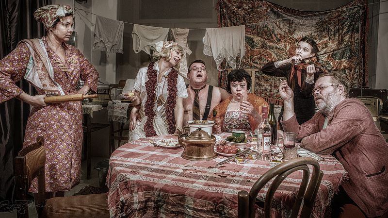 коммуналка, студия, ссср, песня Это - коммунальная квартира... фото превью