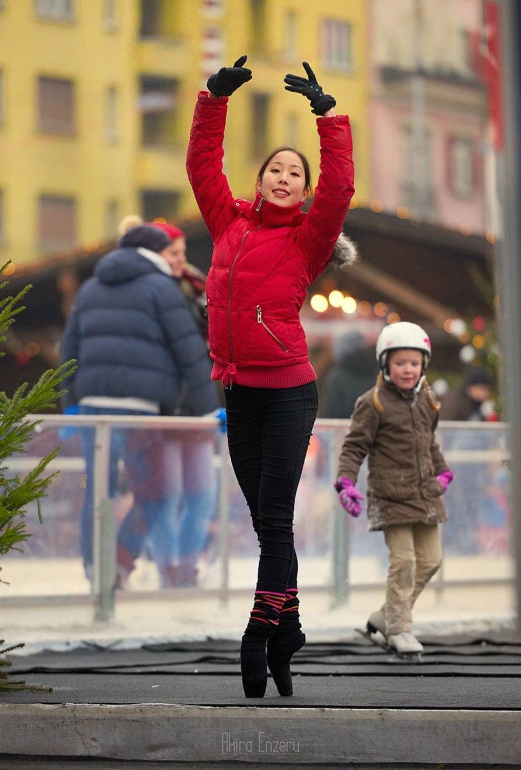 ballerina, ballet, dance, dancing, portrait, street,, Enzeru Akira