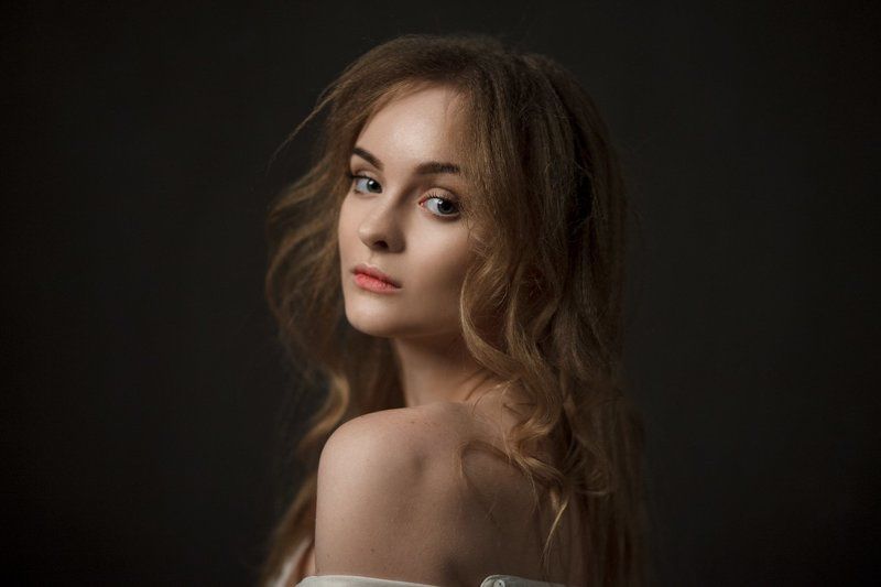 девушка, 2017, портрет, portrait, глаза, прическа, pretty Sofia фото превью