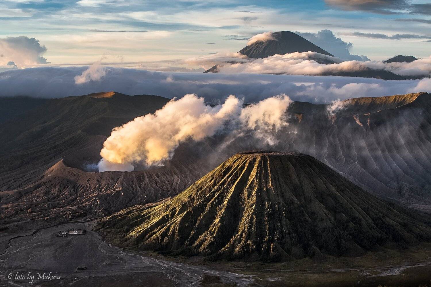 индонезия,ява, рассвет, вулканы, бромо, горы, пейзаж, путешествия, landscape, travel, Алексей Самойленко