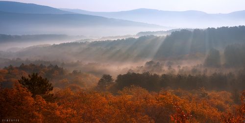 Рассвет на перевале Тепе-Кермен.