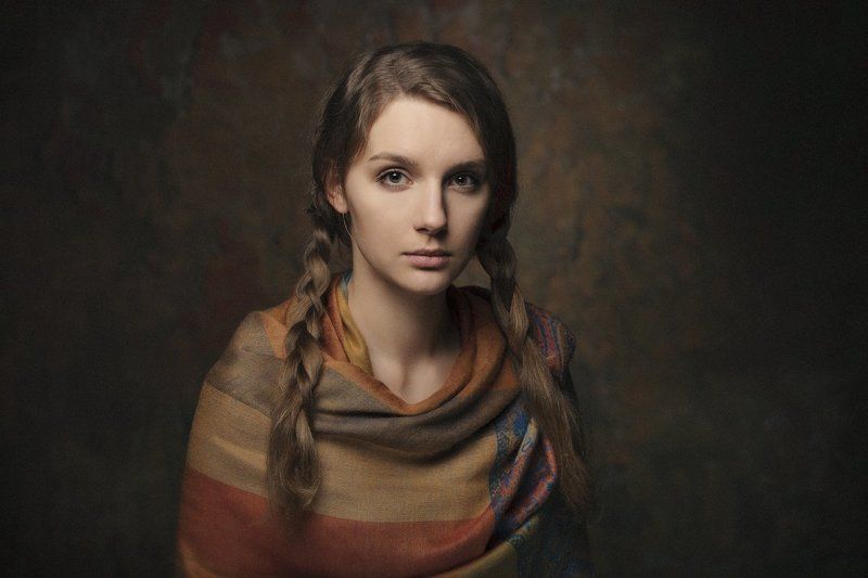 девушка, 2017, портрет, portrait, глаза, прическа, pretty Anna фото превью