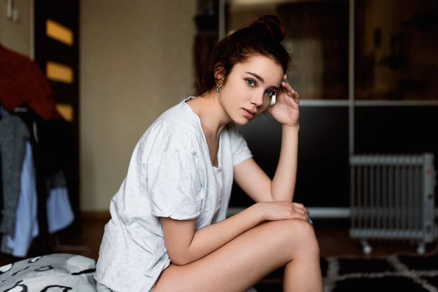 Девушка, портрет, красивая, лицо, глаза, nikon, Абдрахманов Аскар