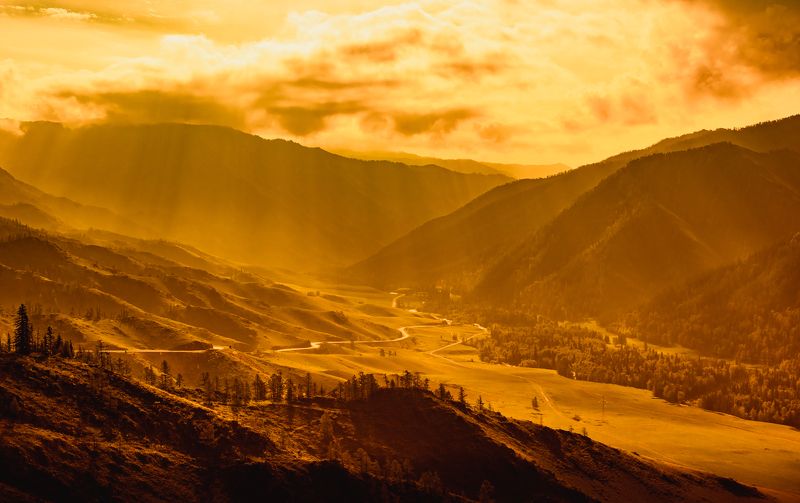 Горный Алтай, Чуйский тракт, перевал Чике-Таман. фото превью