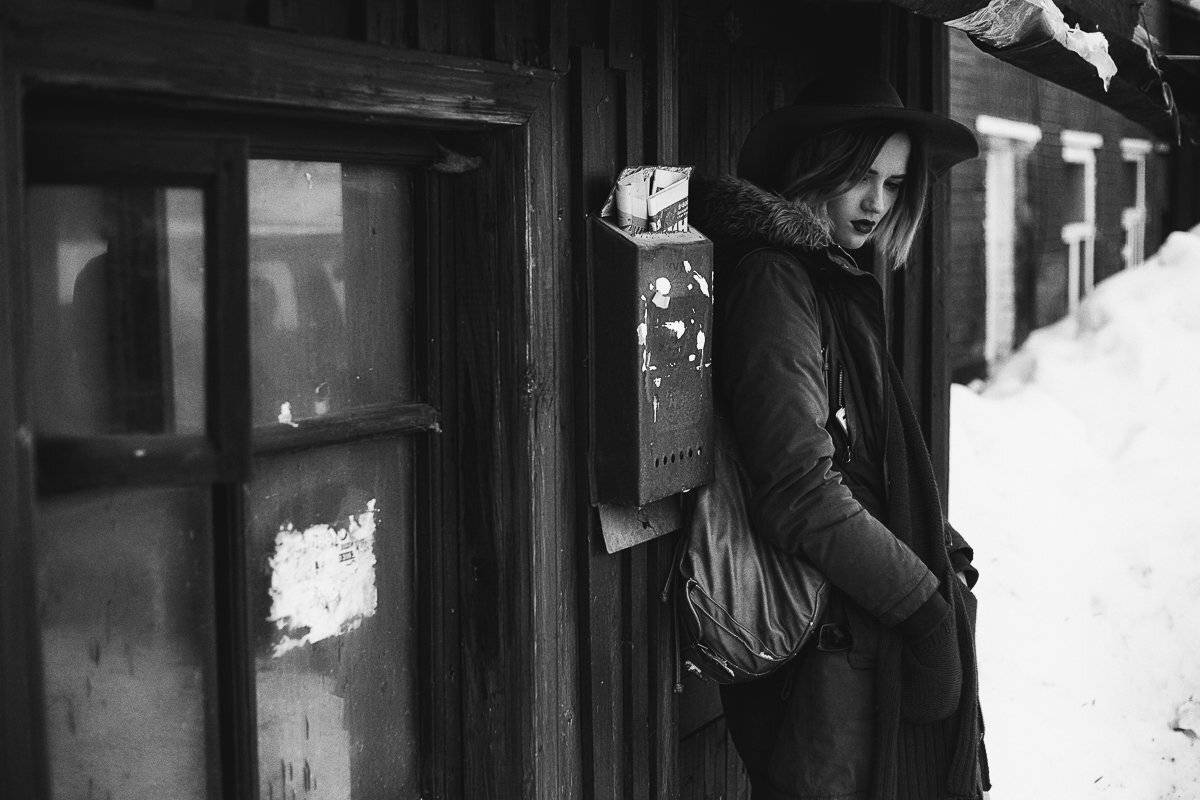 portrait.girl.black and white,bw,mood, Михаил Землянов