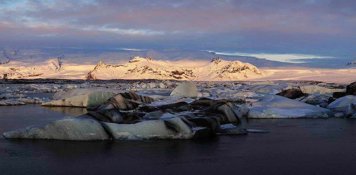 glacial lagon of jokulsorlon, IM MYONG SUK