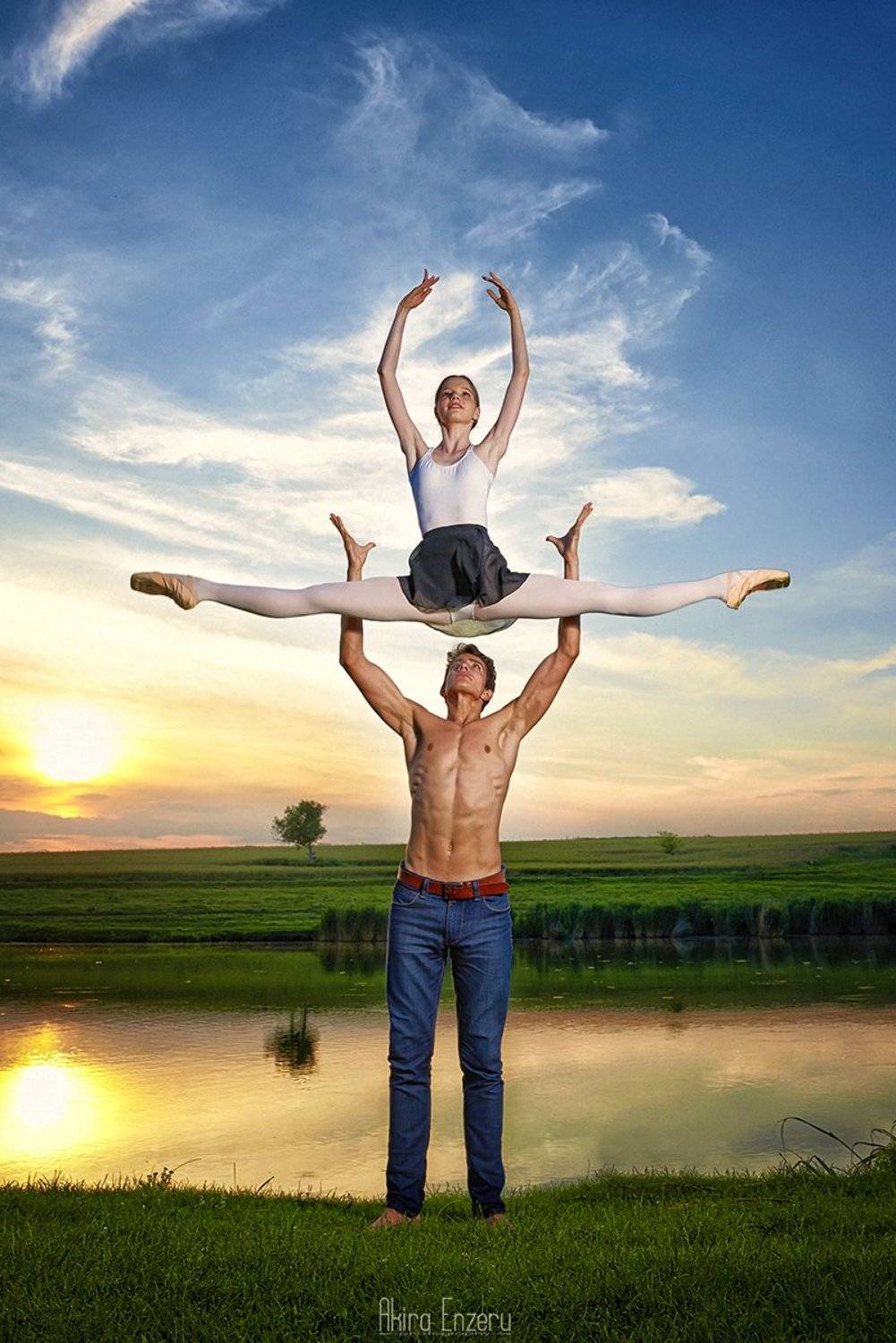 ballerina, ballet, dance, dancing, portrait,, Enzeru Akira