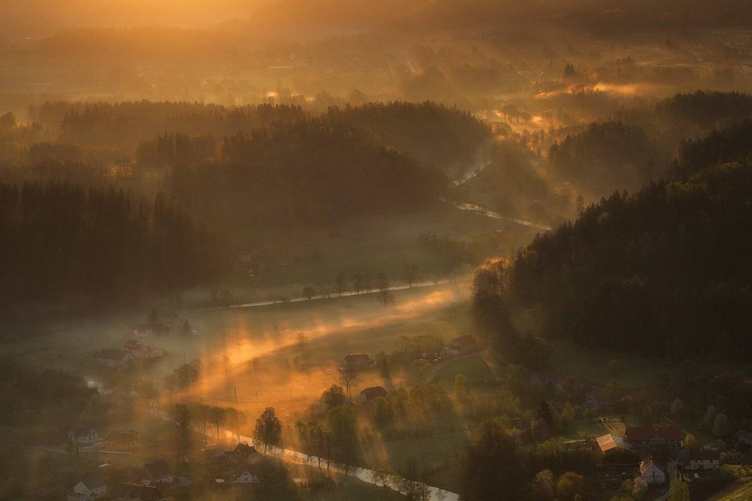 landscape,canon,mist,light,spring, Iza,Darek
