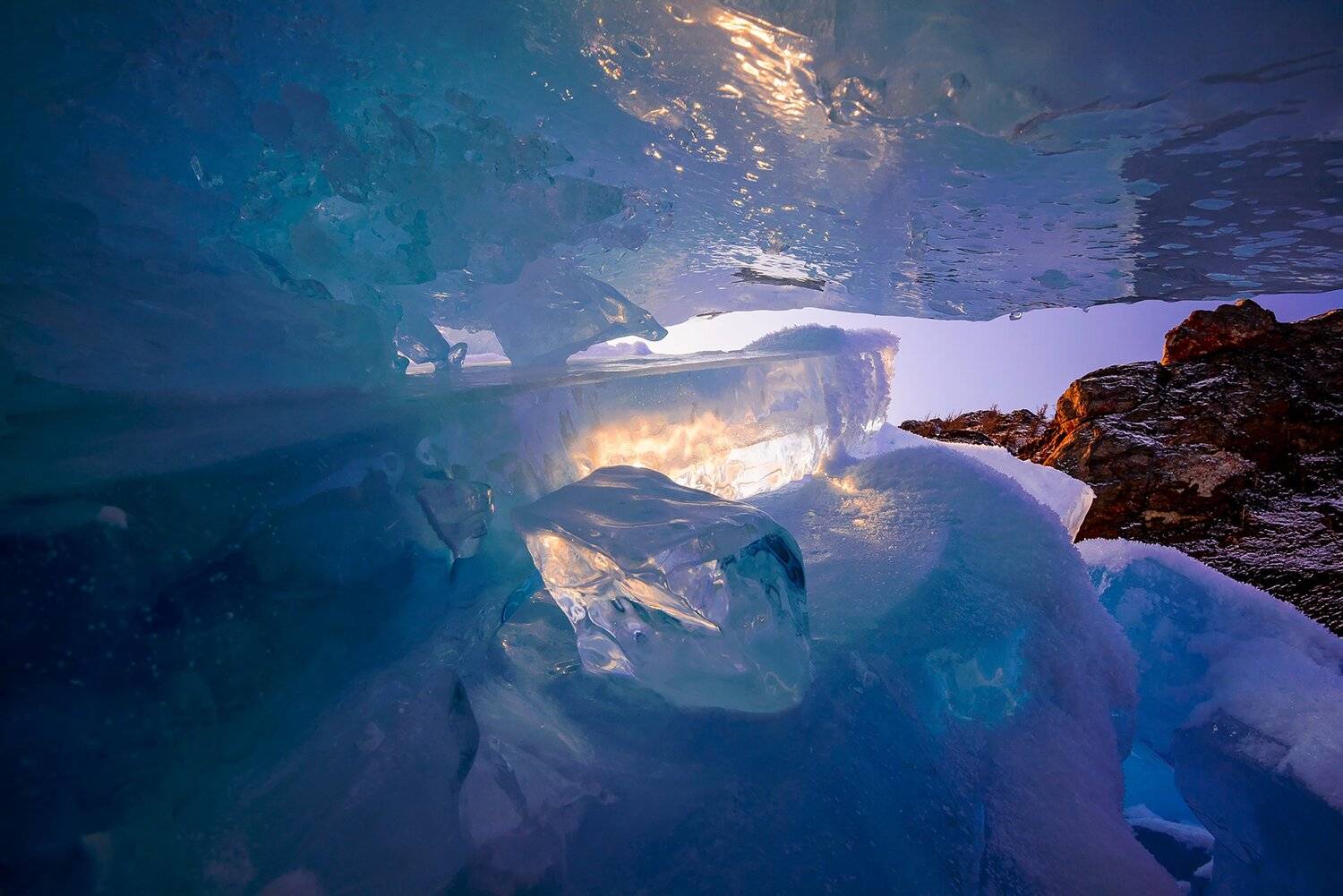 байкал, март, ольхон, торосы, Владимир Штыриков