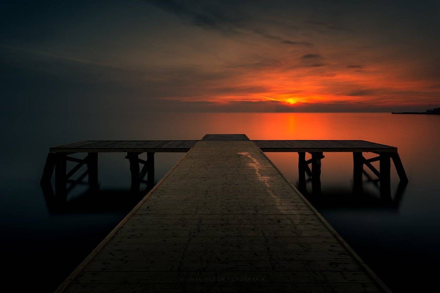 baltic sea, poland, dawn, sunrise, польша, балтийское море, Michał Olech