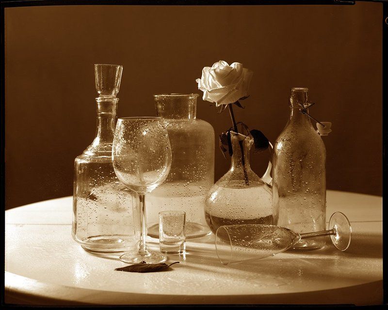 8x10 роза в стекле фото превью