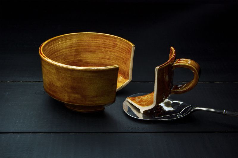 Световая кисть, Андрей Голов, натюрморт, керамика, посуда, кружка, чашка, pottery, clay, ceramic, cup, long exposure, light brush, andy golov Важная часть фото превью