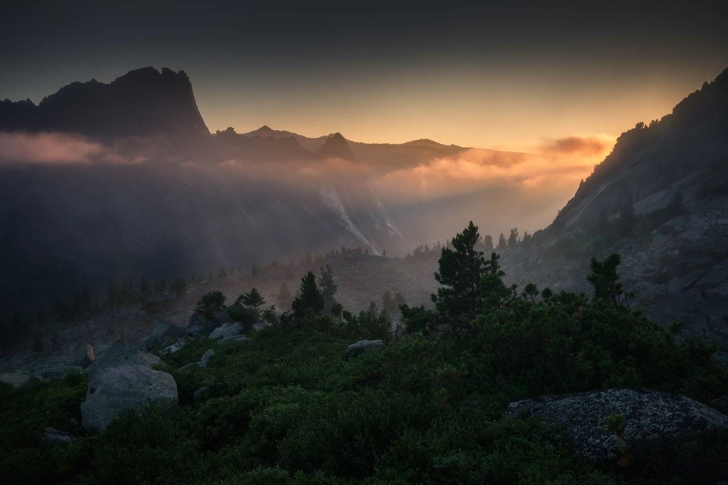 ергаки, горы, саяны, лето, сибирь, рассвет, фототур, Владимир Ляпин