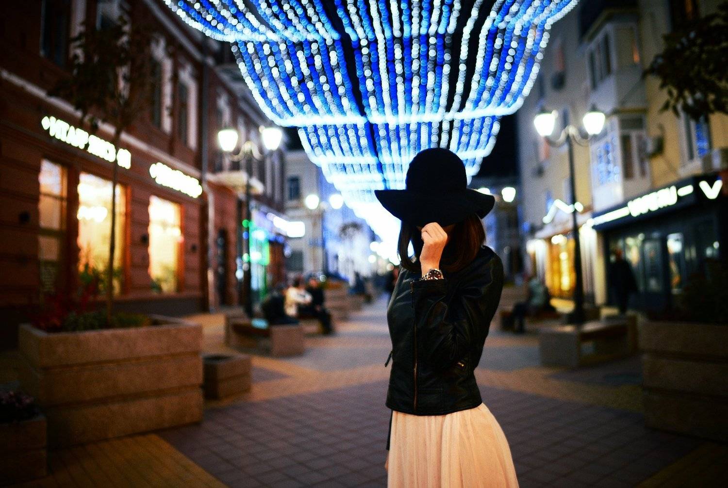 #ростов, #соборный, #шляпа, #девушка, #вечер, #настроение, Сергей Кобылько