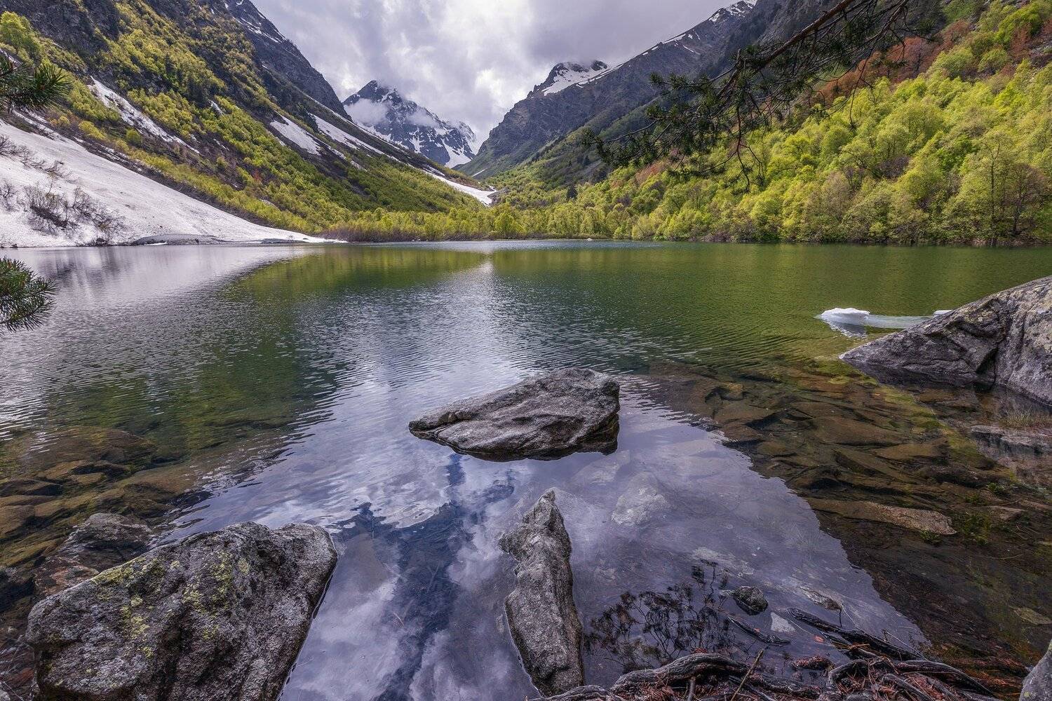 карачаево-черкесия,бадукские озера,теберда, Коркин Вадим