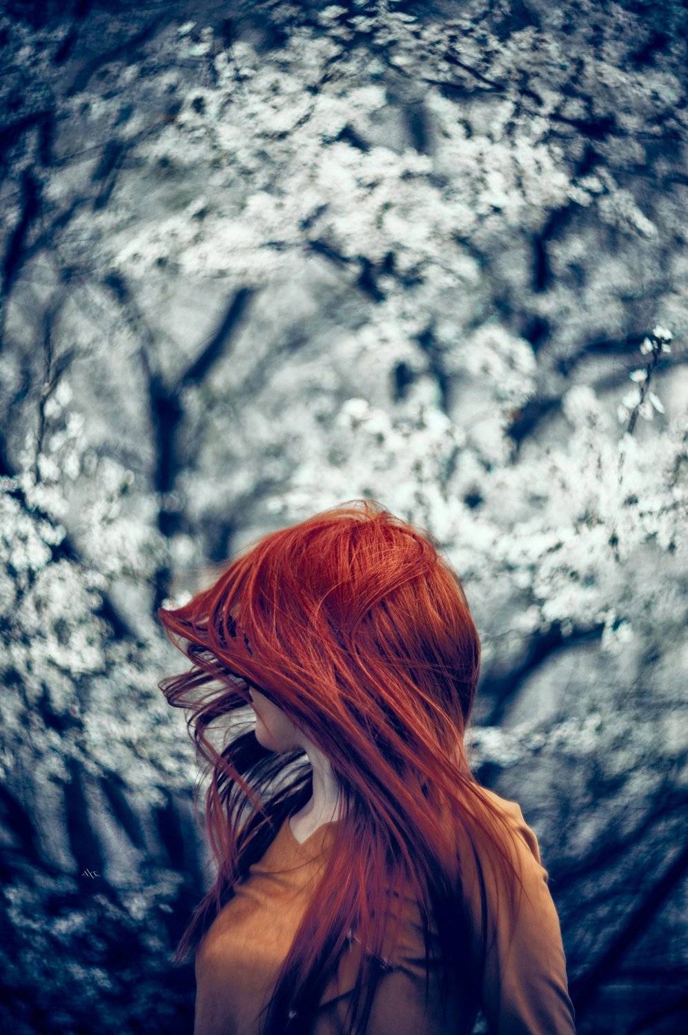 woman, redhead, portrait, bokeh, Руслан Болгов (Axe)