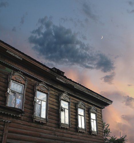 Новолуние в старом городе..