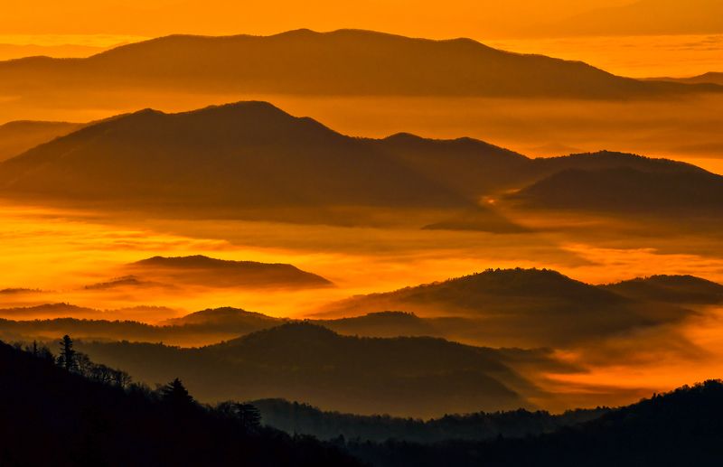 Свет, рассвет, горы, Приморье, Приморский край Немного о свете... фото превью