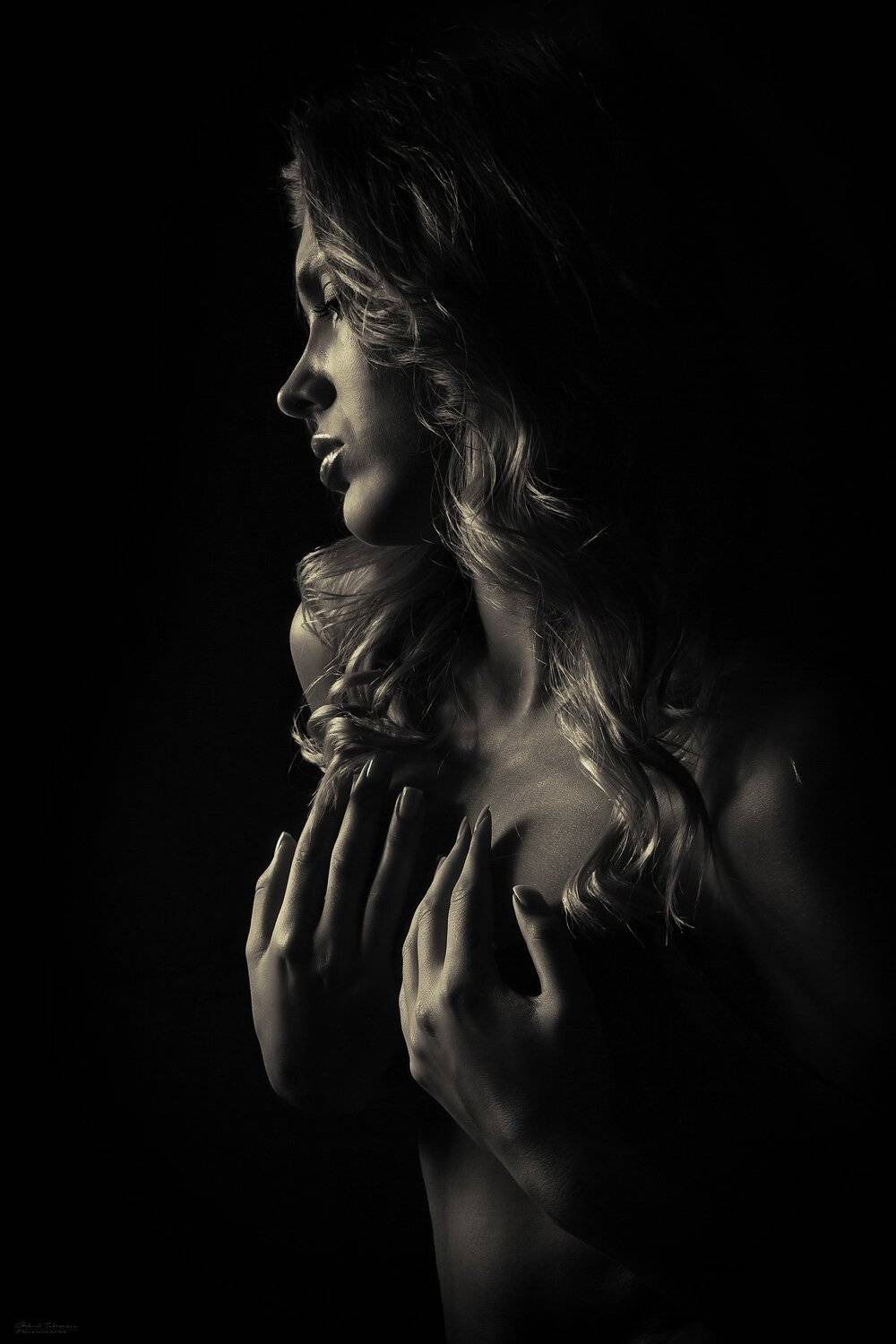 portrait, black & white, Gabriel Tudosescu EFIAP