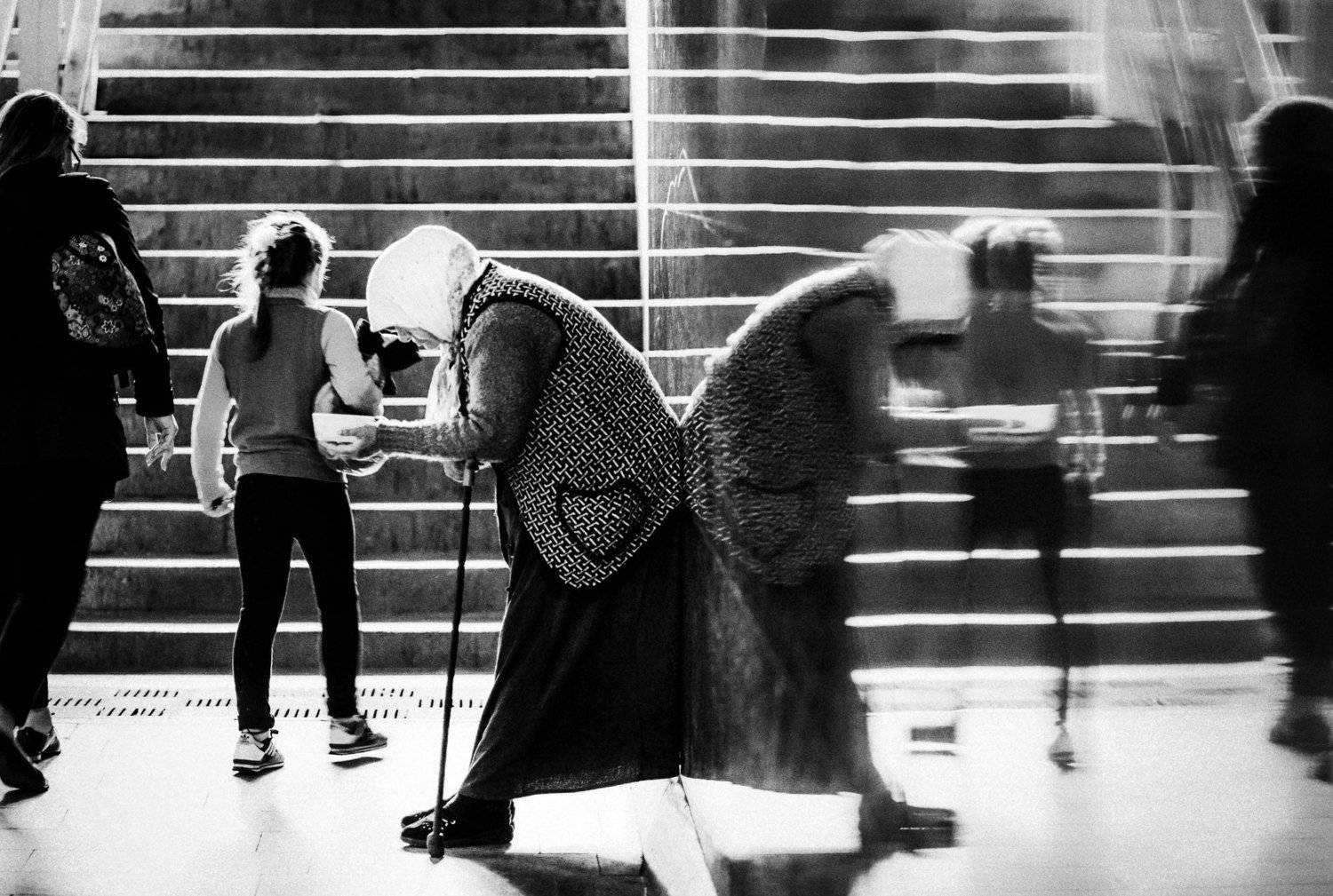 стрит, жизнь, черно-белое, город, улица, люди, старость, Дмитрий Несветайлов