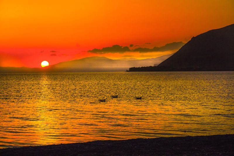 Оз. Севан. Ночь фото превью