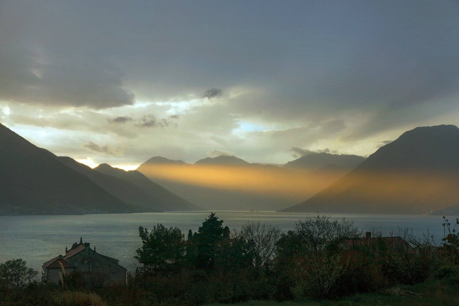 путешествие, природа, пейзаж, горы, ландшафт, черногория, море, закат, удивительное, Анастасия Колесникова