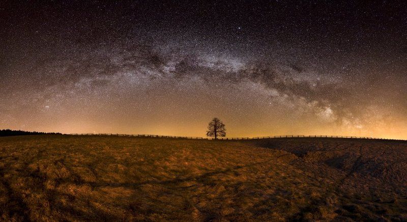 astro, galaxy, milkyway Spring milky way фото превью