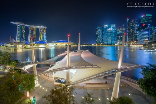 Singapore by night